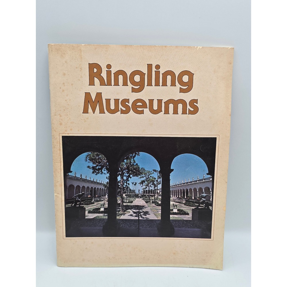 Ringling Museums Souvenir Book 1981 Sarasota Florida Vintage Good Art Circus